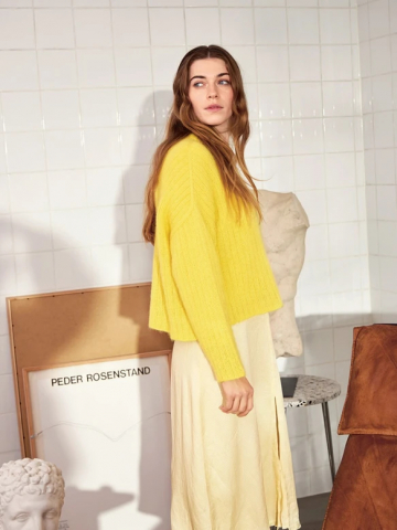 Модель 2403_4 DIY HILDA SWEATER с инструкцией на английском языке