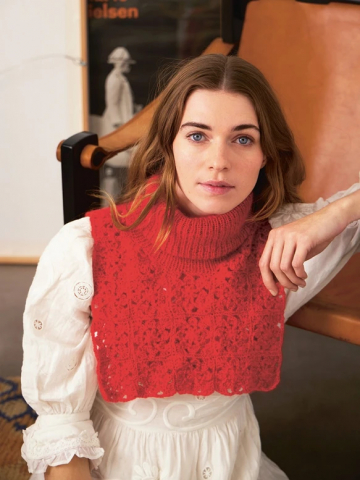 Модель 2403_1 DIY FLEUR NECK с инструкцией на английском языке