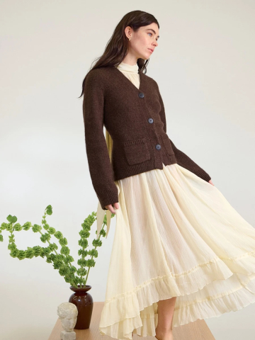 Модель 2602_3 DIY - Ember Cardigan с инструкцией на английском языке